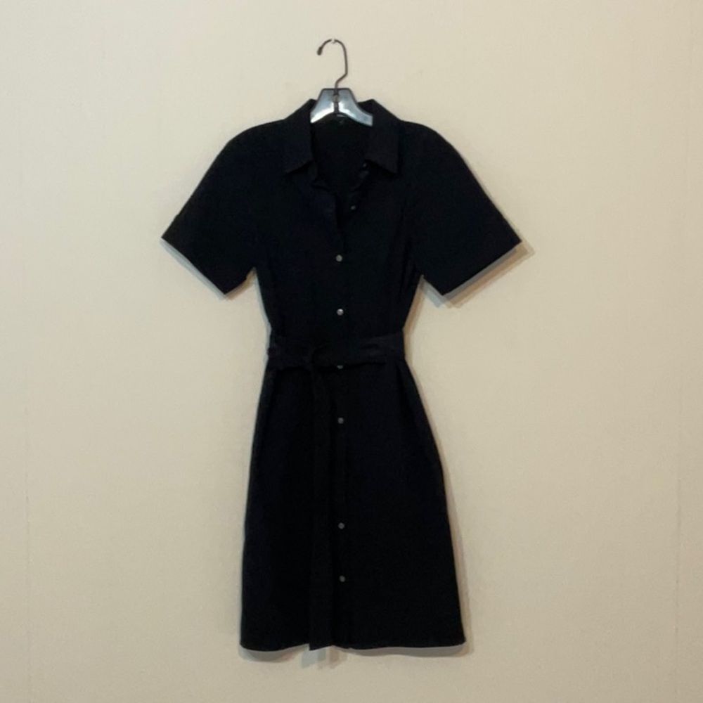Theory Collared Black Dress (NWT)